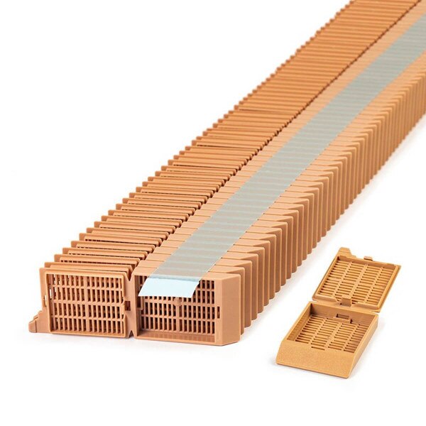 One Piece Tissue Cassette, tan